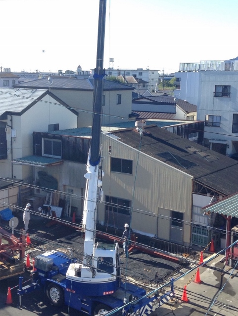 狭小住宅鉄骨３階建て