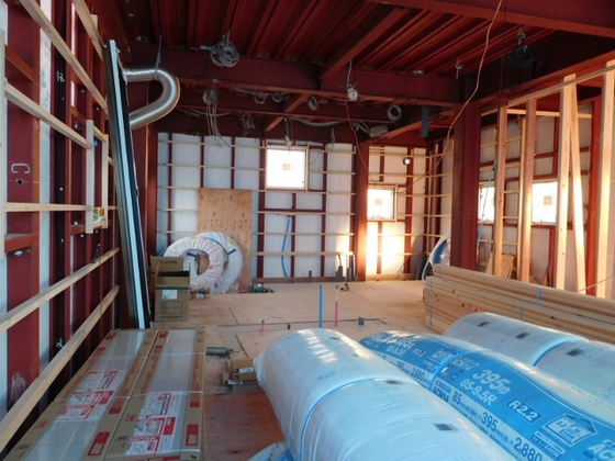 狭小住宅鉄骨３階建て